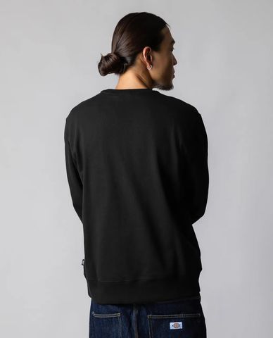  DICKIES - Áo sweatshirt unisex cổ tròn tay dài phối logo 