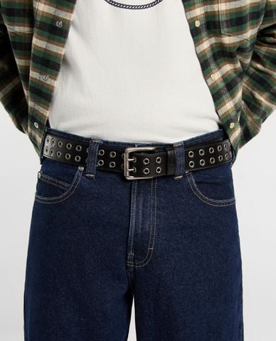  DICKIES - Thắt lưng unisex bản lớn khóa kim loại đôi Somerville 