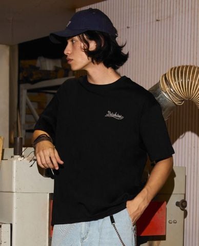  DICKIES - Áo thun nam cổ tròn tay ngắn phối logo 