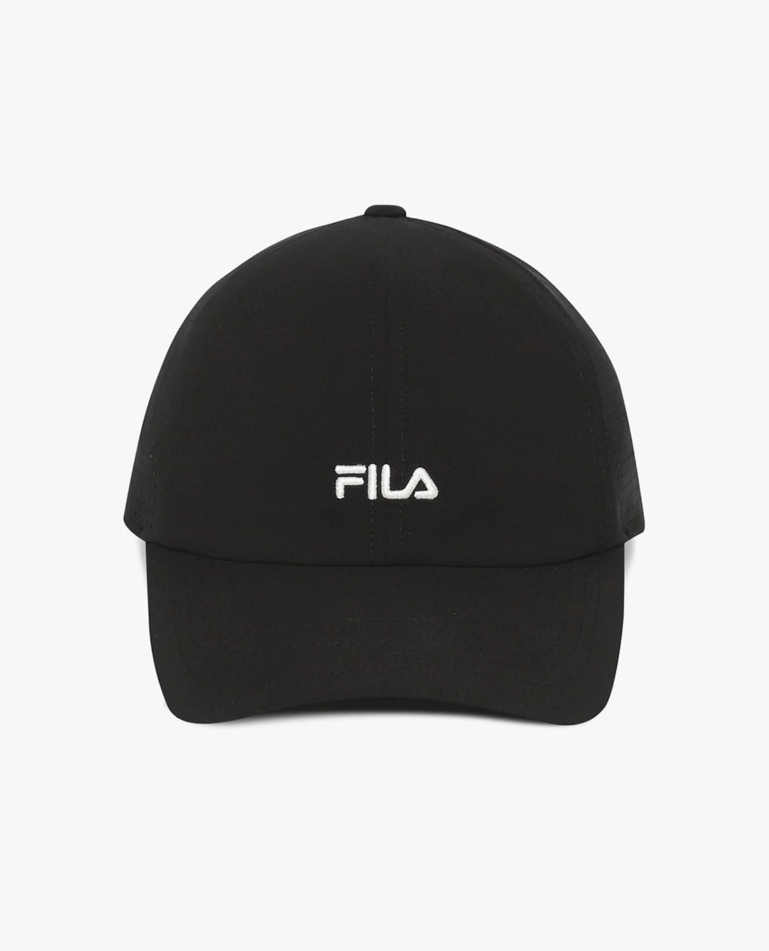 FILA - Nón bóng chày unisex thêu logo phối lưới