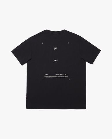  FILA - Áo thun unisex cổ tròn tay ngắn Graphic Big 