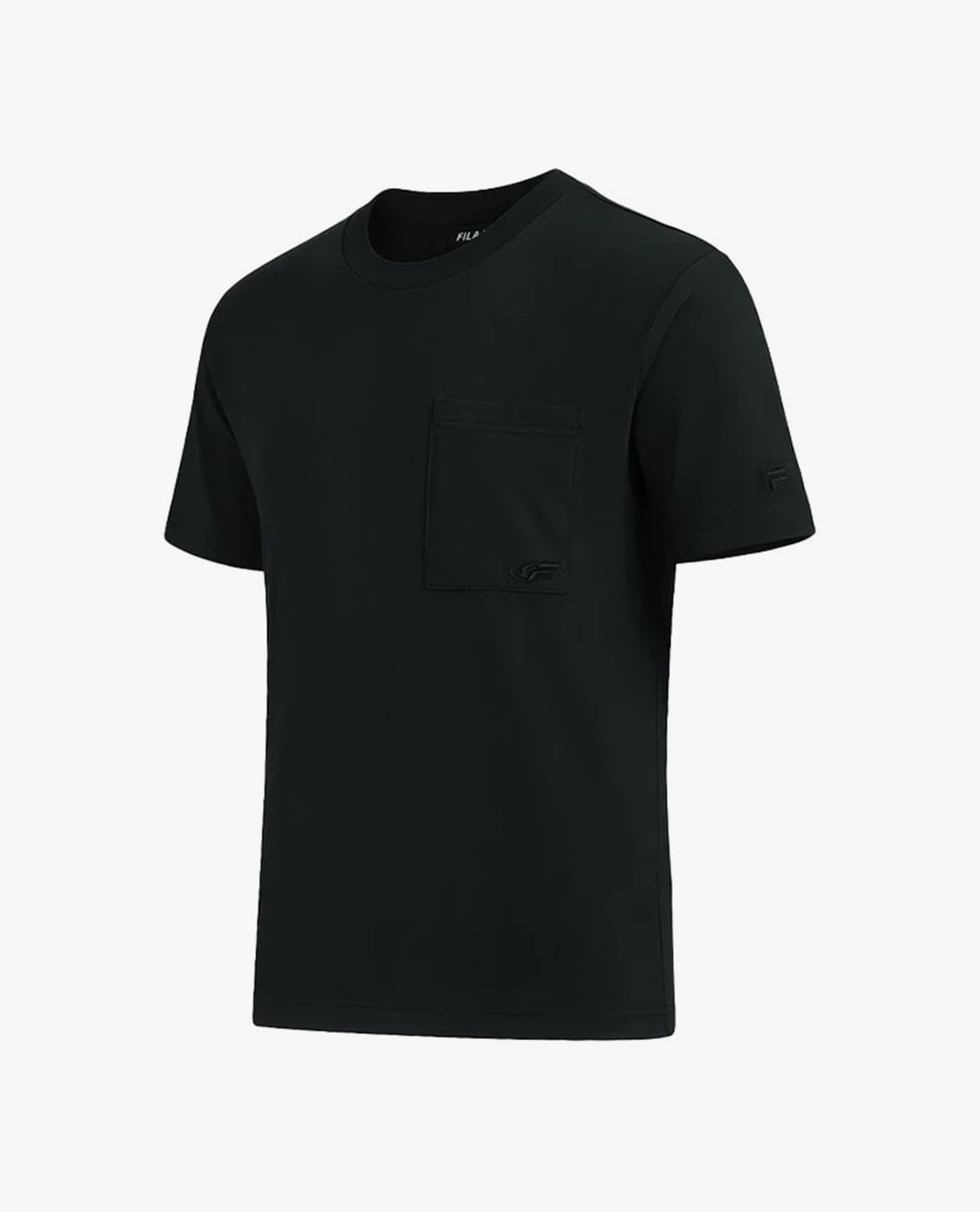 FILA - Áo thun nam cổ tròn tay ngắn in chữ