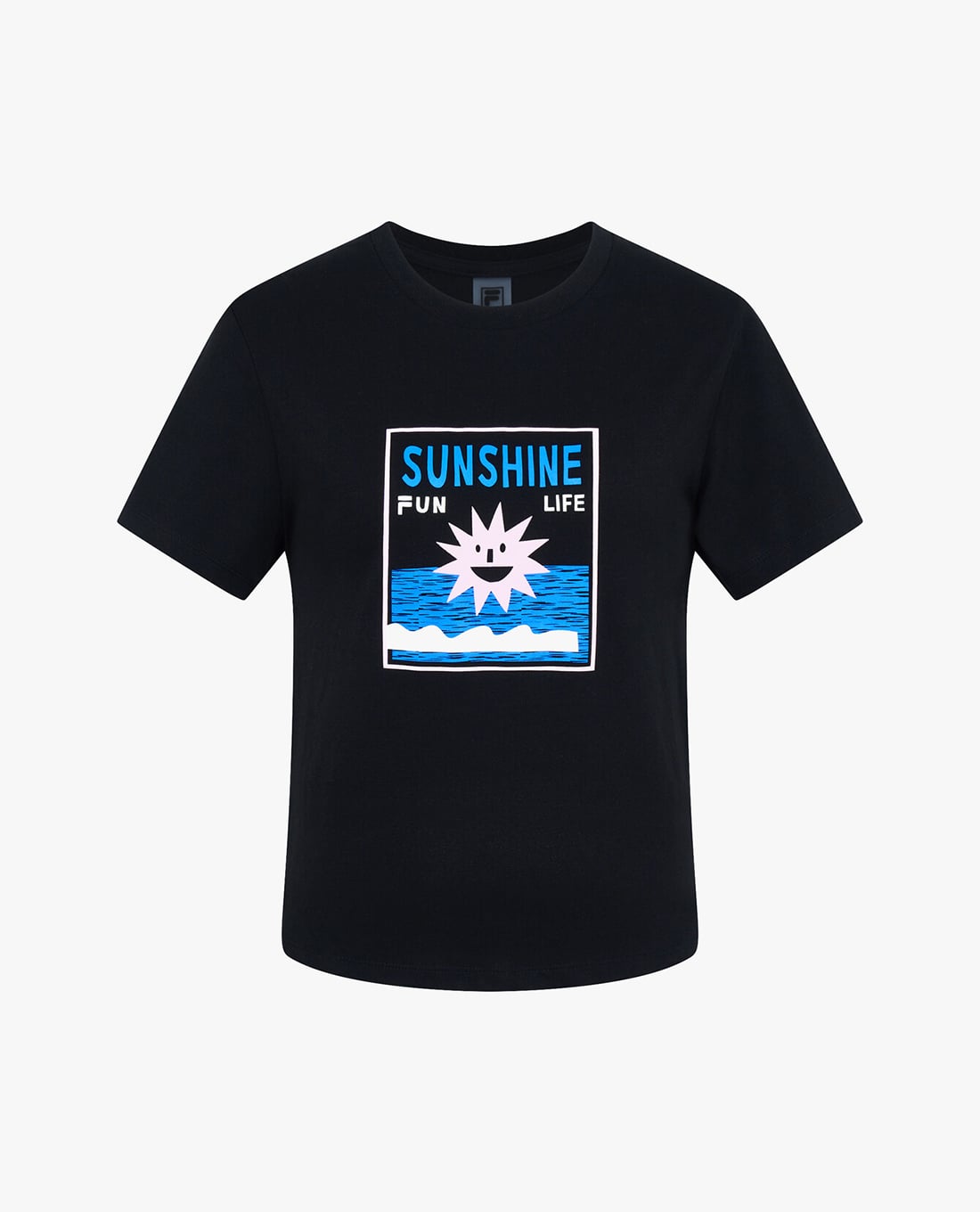 FILA - Áo thun nữ cổ tròn tay ngắn Summer Graphic