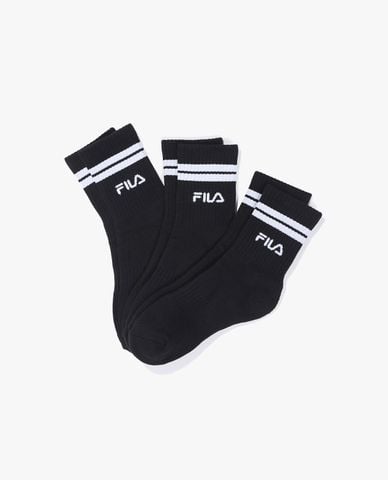  FILA - Set 3 vớ unisex cổ cao Essential Sports 