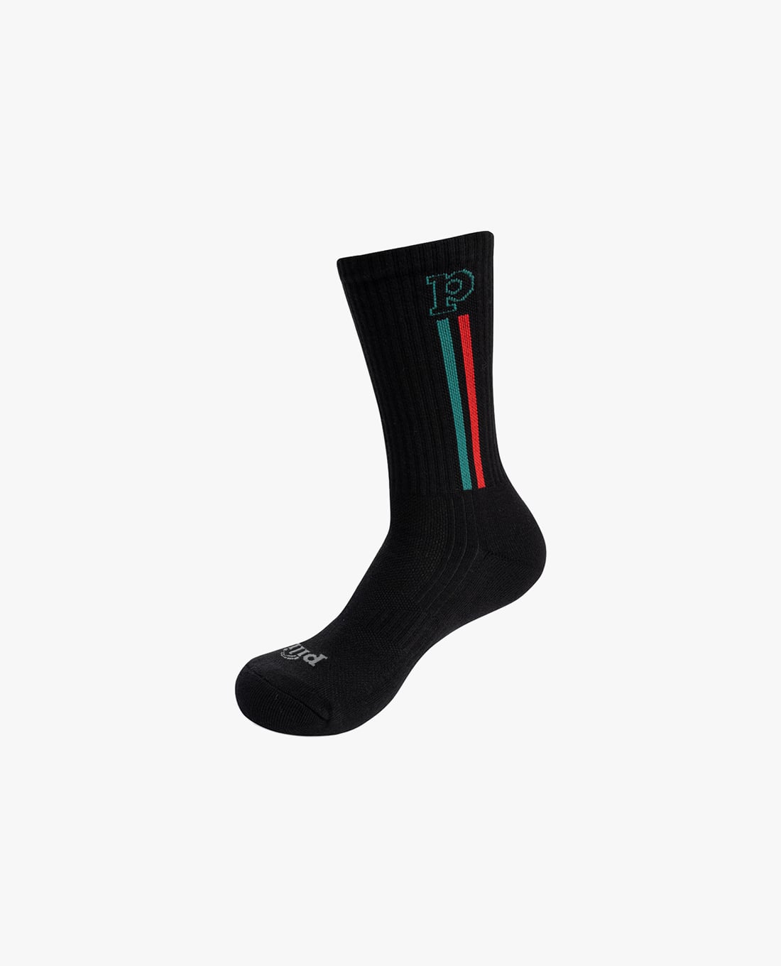 PILI - Set 3 vớ unisex cổ cao dệt logo phối sọc