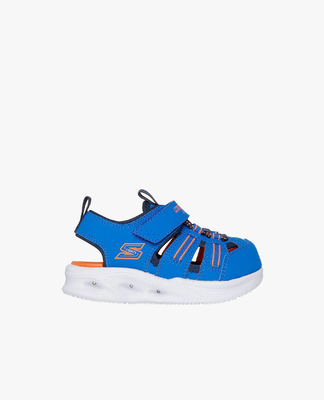 SKECHERS - Giày sandals bé trai S Lights Sola Glow