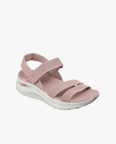  SKECHERS - Giày sandals nữ đế thấp Arch Fit 2.0 