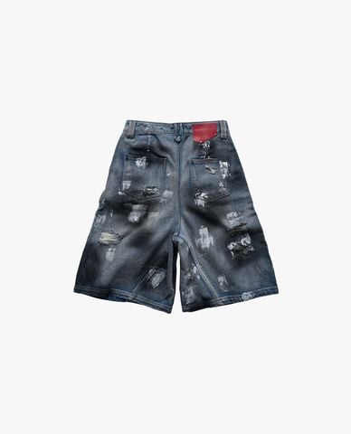  BAD HABITS - Quần short jeans unisex No Mercy 