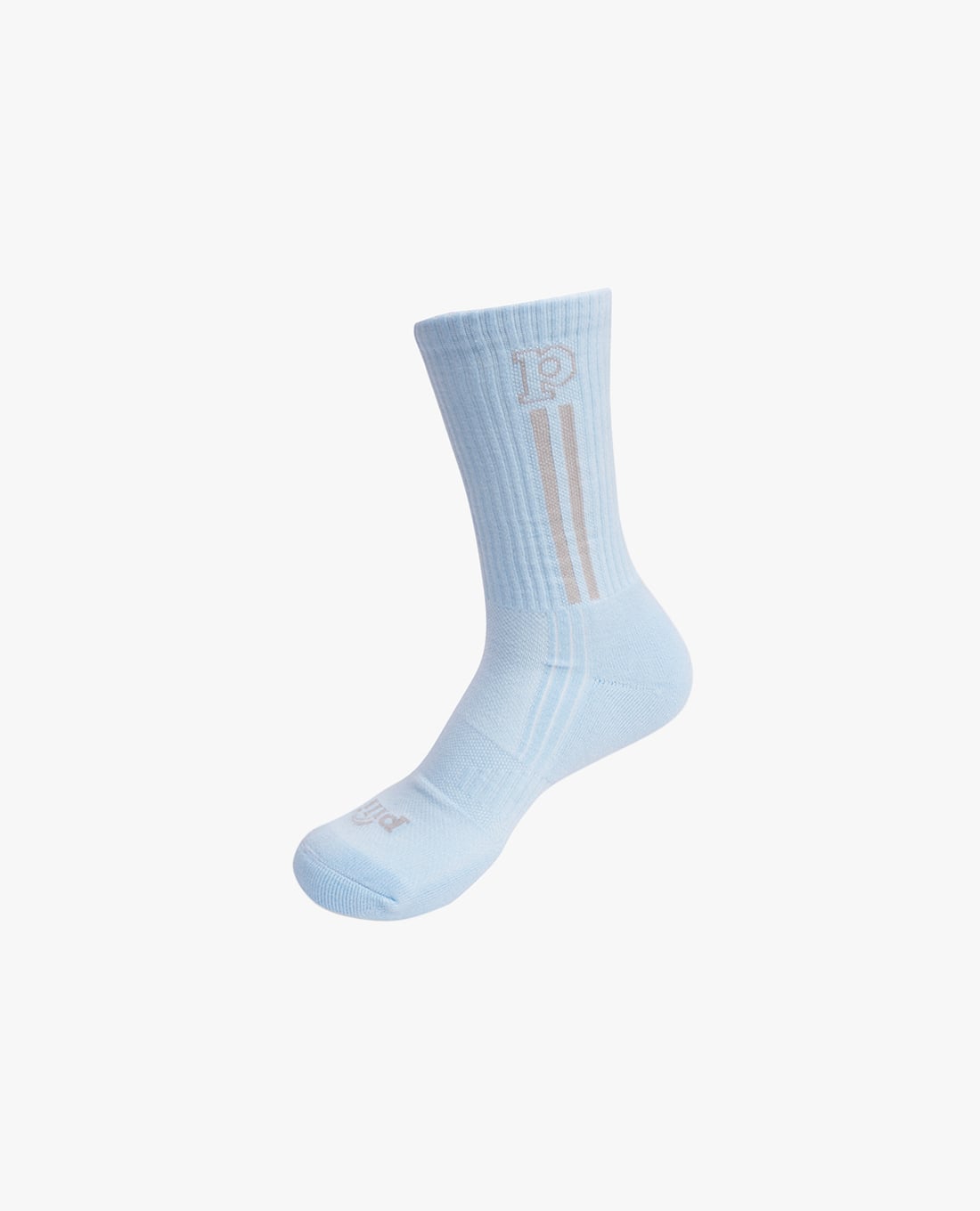 PILI - Set 3 vớ unisex cổ cao dệt logo phối sọc