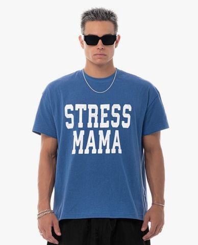  STRESSMAMA - Áo thun unisex cổ tròn tay ngắn SSMA Basic 