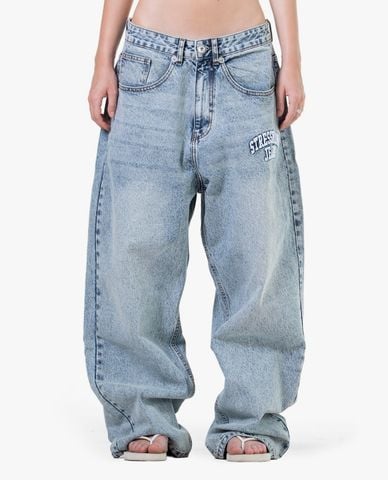  STRESSMAMA - Quần jeans unisex ống rộng Core Stars 