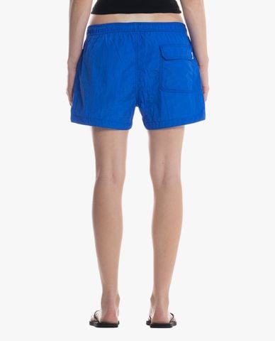  STRESSMAMA - Quần short unisex ống rộng thêu logo 