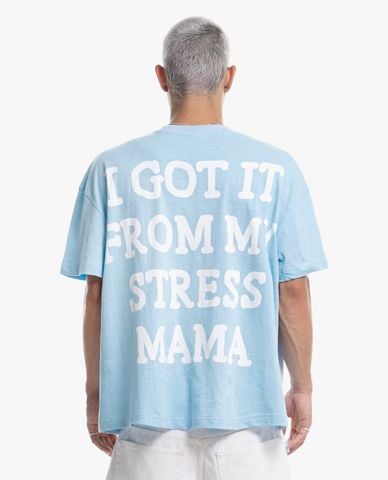  STRESSMAMA - Áo thun unisex cổ tròn tay ngắn IGIFMS V4 