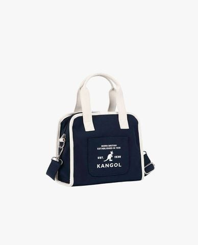  KANGOL - Túi đeo vai unisex dáng vuông phối logo 
