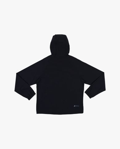  KANGOL - Áo khoác phối mũ unisex tay dài khoá kéo 