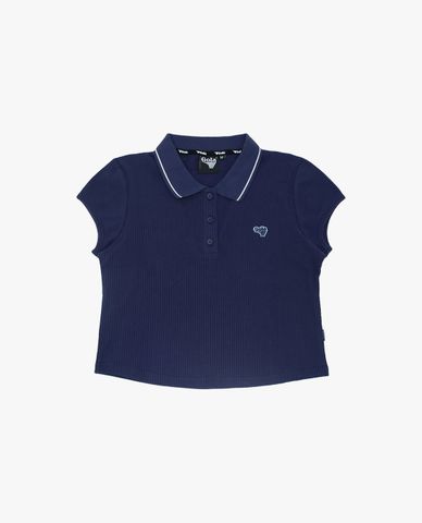  GOLA - Áo polo nữ tay ngắn in logo 