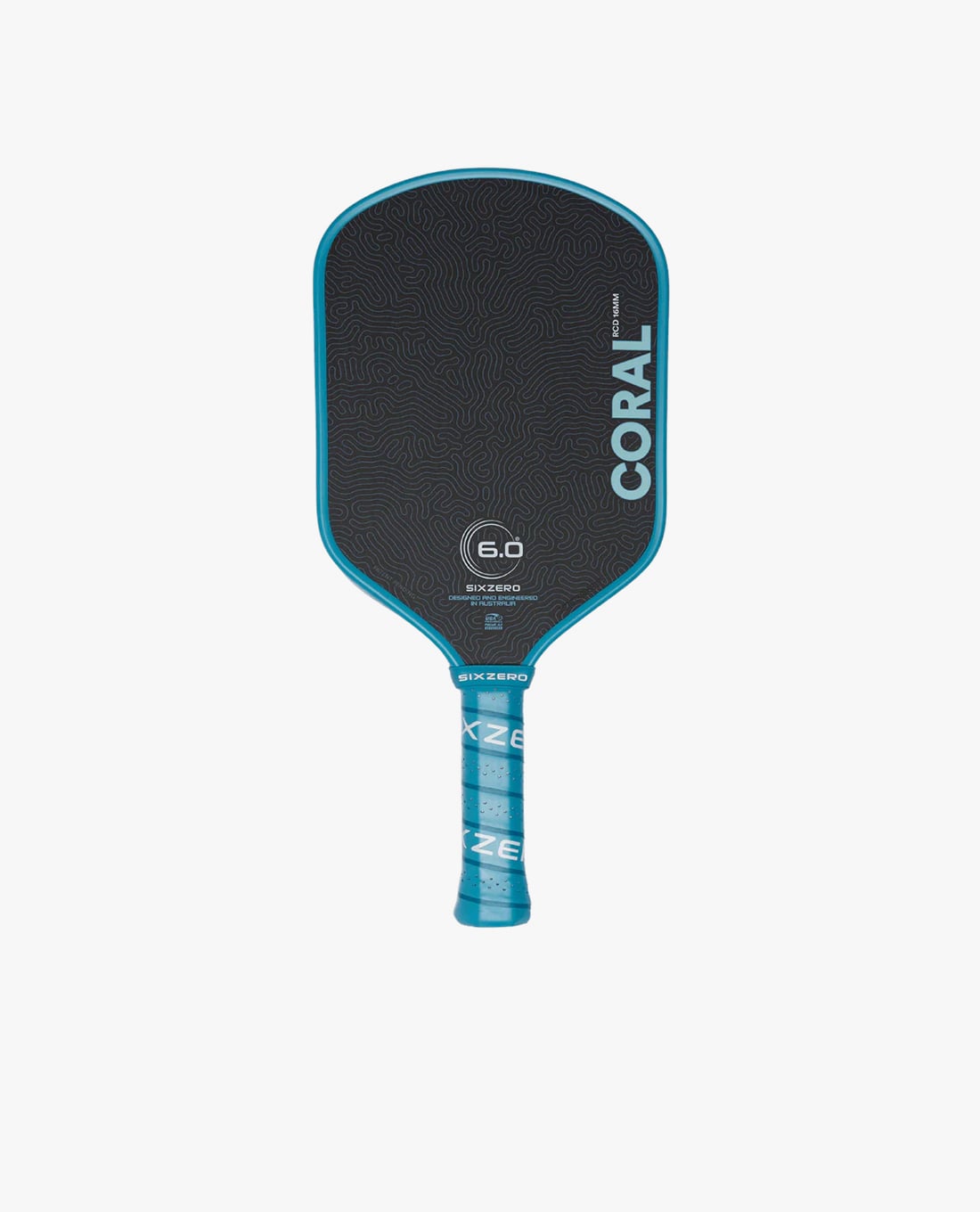 SIX ZERO - Vợt pickleball 6.0 Coral Elongated 16mm