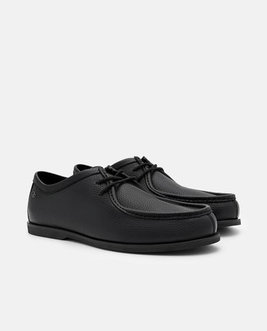  PEDRO - Giày tây nam mũi tròn Tumbled Leather 