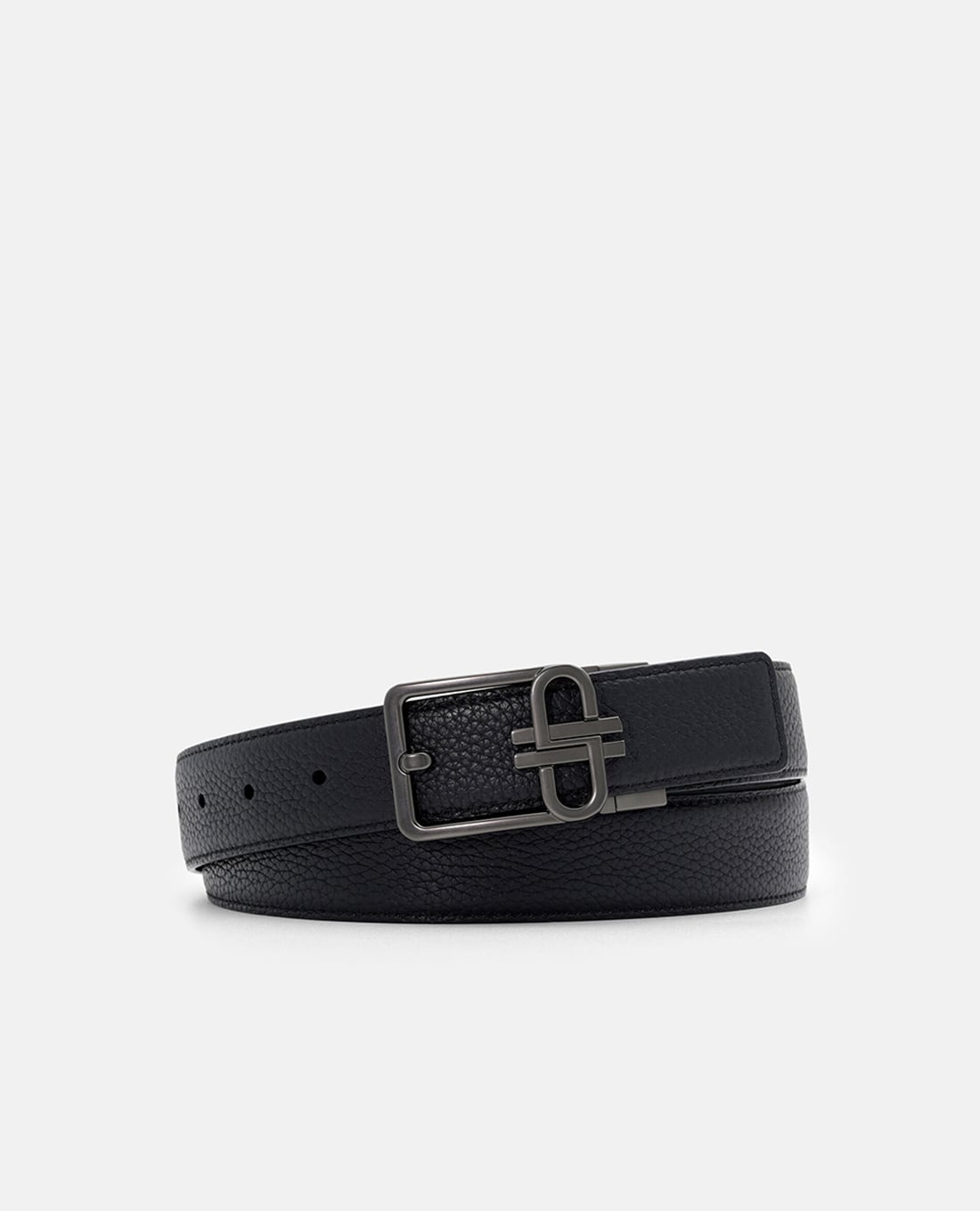 PEDRO - Thắt lưng nam bản vừa Tumbled Leather