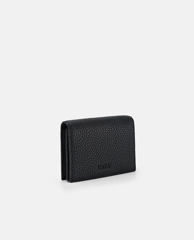  PEDRO - Ví ngắn nam dáng gập Embossed Leather 