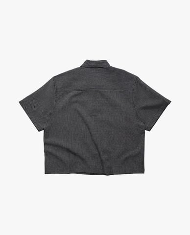  BAD HABITS - Áo sơ mi unisex tay ngắn Gambetto 