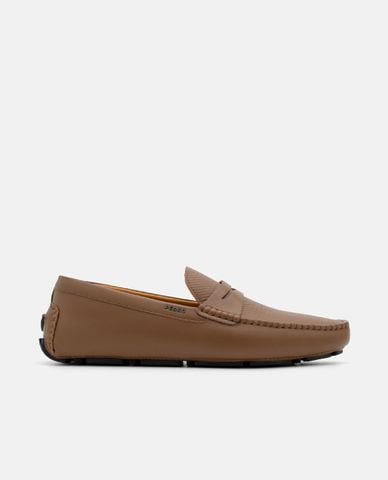  PEDRO - Giày lười nam mũi vuông Woven Leather 