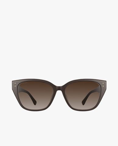  MUJOSH - Kính mát nữ gọng mắt mèo bản dày 