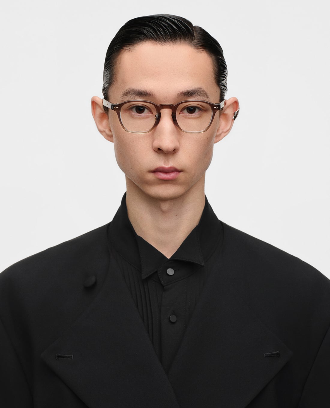 MUJOSH - Gọng kính đa giác unisex hiện đại