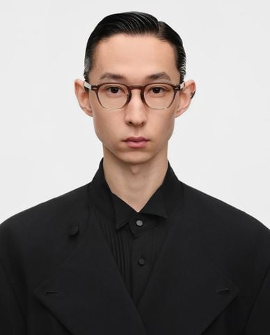  MUJOSH - Gọng kính đa giác unisex hiện đại 