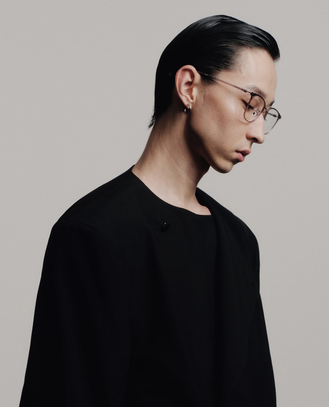 MUJOSH - Gọng kính vuông unisex bản mảnh