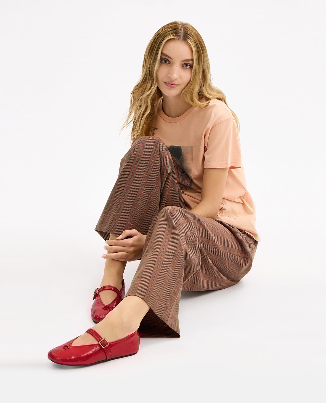 COACH - Giày búp bê nữ đế bệt Mary Jane