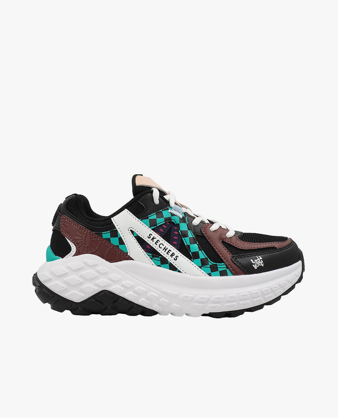 SKECHERS - Giày sneakers nam cổ thấp Demon Slayer