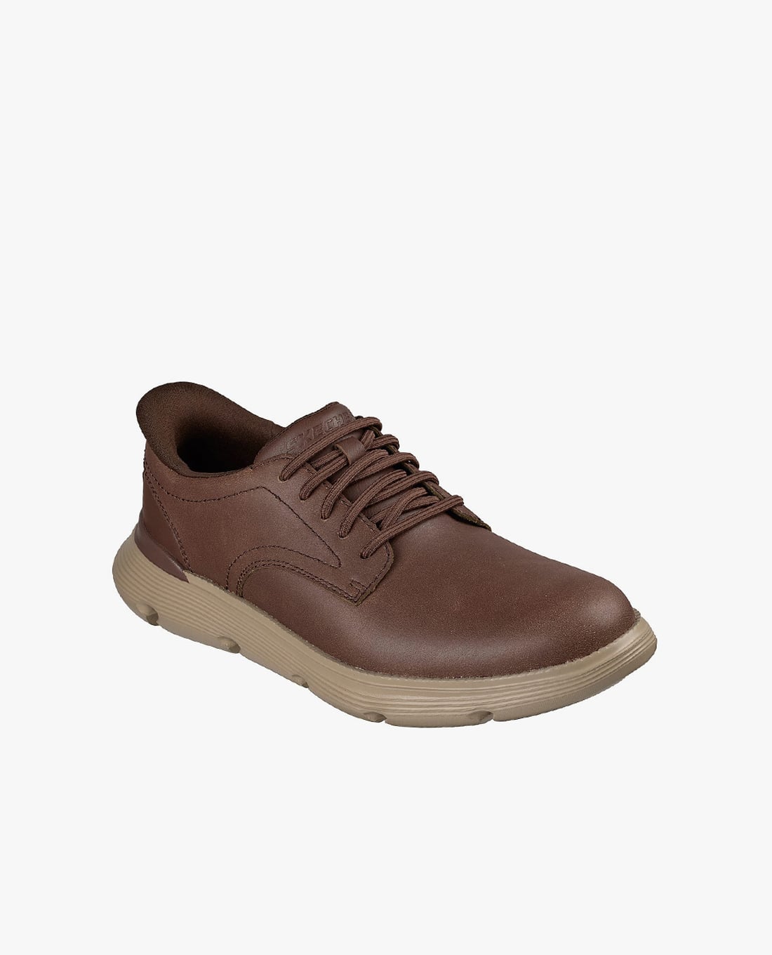 Giày lười nam Skechers Garza Duran màu nâu