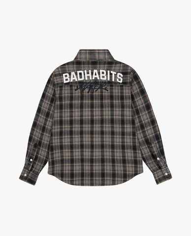  BAD HABITS - Áo sơ mi unisex tay dài Too Good 