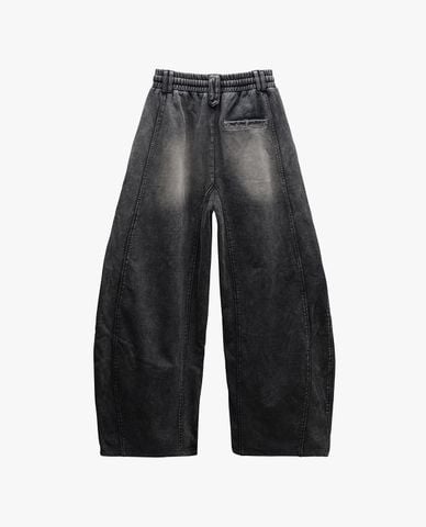  BAD HABITS - Quần jeans unisex ống rộng Crosshair 