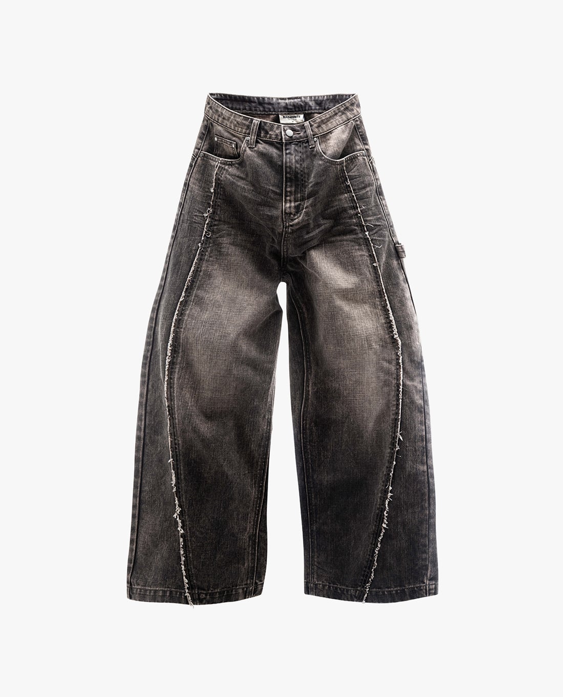 BAD HABITS - Quần jeans unisex ống rộng Unfiltered