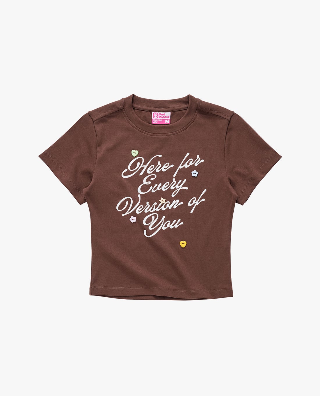 BAD RABBIT CLUB - Áo thun nữ cổ tròn tay ngắn Summer