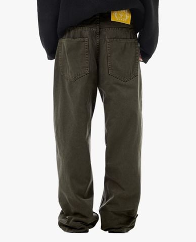  STRESSMAMA - Quần jeans unisex ống rộng thời thượng 