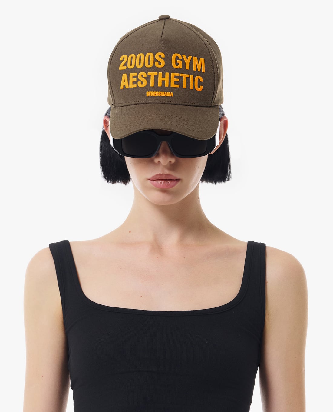 STRESSMAMA - Nón bóng chày unisex SSMA 2000S