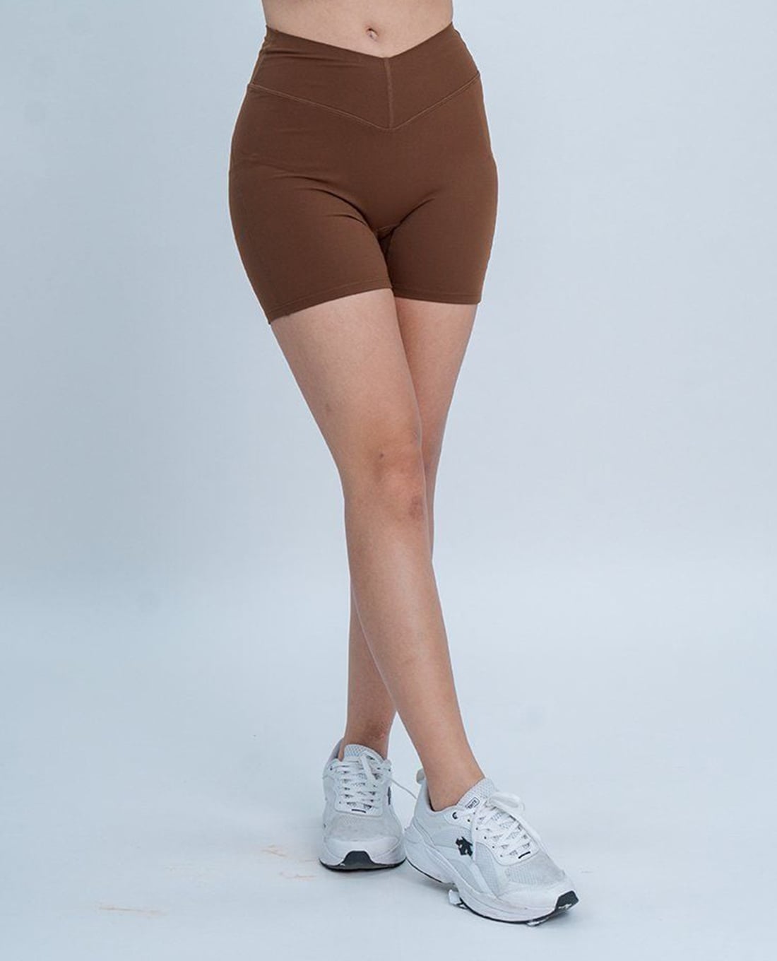 AZURA - Quần short leggings nữ lưng cao tôn dáng