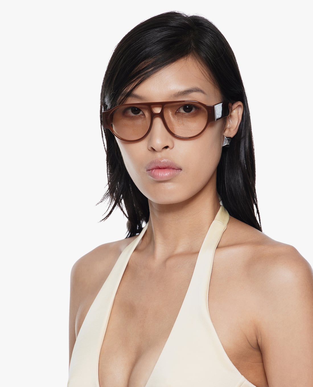 FANCì CLUB - Kính mát nữ gọng đa giác Sensor