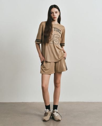  DEZUS - Set áo thun và quần short thể thao nữ Temid 