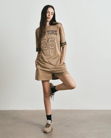  DEZUS - Set áo thun và quần short thể thao nữ Temid 