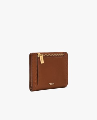  FOSSIL - Ví nữ dáng ngắn gập đôi Logan 