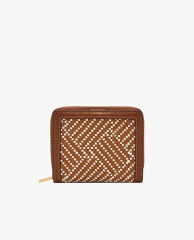  FOSSIL - Ví nữ dáng ngắn gập đôi Logan 