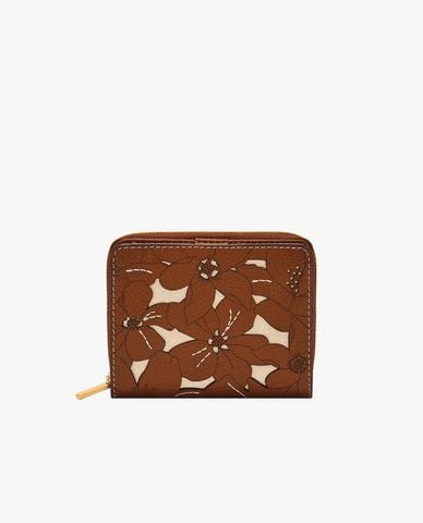  FOSSIL - Ví nữ dáng ngắn gập đôi Logan 