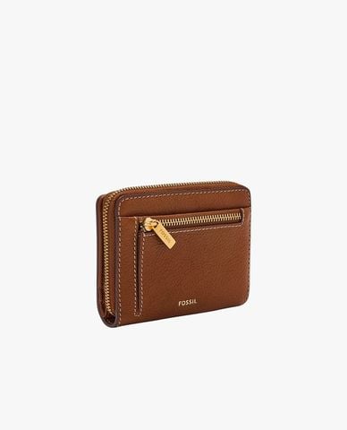  FOSSIL - Ví nữ dáng ngắn gập đôi Logan 