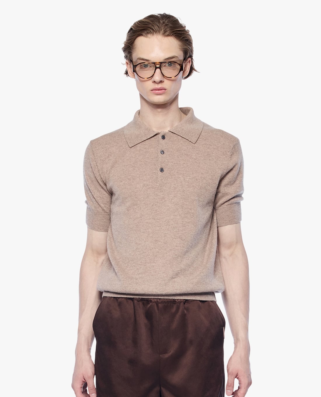 FANCì CLUB - Áo polo unisex cổ bẻ tay ngắn Intima