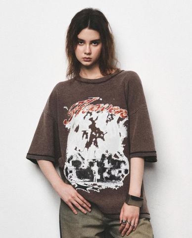  DEZUS - Áo thun nữ cổ tròn tay ngắn Elvie 