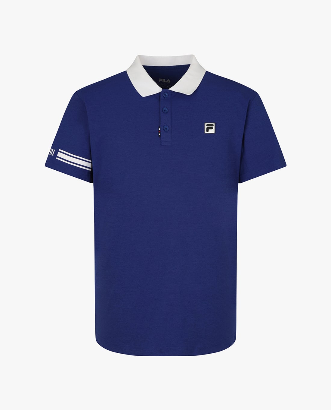 FILA - Áo polo unisex cổ bẻ tay ngắn Sorona